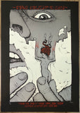 2009 Big Business - Costa Mesa Silkscreen Concert Poster by Malleus