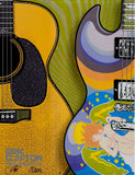 2006 Eric Clapton - NYC MSG Silkscreen Concert Poster Set by Firehouse