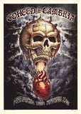 2006 Coheed and Cambria - Bone Silkscreen Concert Poster by Emek