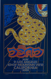 2009 The Dead - Los Angeles/Mountain View Concert Poster by Gary Houston
