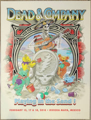 2018 Dead & Company - Mexico I Lithograph Concert Poster by ???