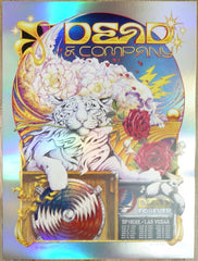 2025 Dead & Company - Las Vegas Foil Variant Concert Poster by AJ Masthay