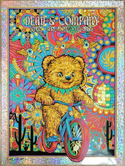 2025 Dead & Company - Las Vegas Glitter Foil Variant Concert Poster by Todd Slater