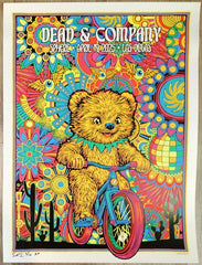 2025 Dead & Company - Las Vegas Silkscreen Concert Poster by Todd Slater