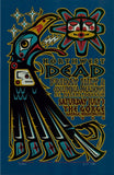 2004 The Dead - Northwest Silkscreen Concert Poster by Gary Houston