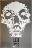 2014 Converge - Deathwish Fest Cambridge Grey Concert Poster by Jacob Bannon
