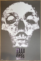 2014 Converge - Deathwish Fest Cambridge Grey Concert Poster by Jacob Bannon
