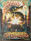 2023 Dirty Heads - Bethlehem Silkscreen Concert Poster by Munk One