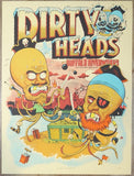 2023 Dirty Heads - Buffalo Silkscreen Concert Poster by Ryan Besch