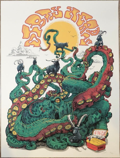 2023 Dirty Heads - Greenwood Village Silkscreen Concert Poster by Dave Kloc