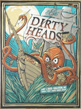 2023 Dirty Heads - Ralston Silkscreen Concert Poster by Clinton Reno