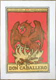 2006 Don Caballero - Milan Silkscreen Concert Poster by Malleus