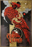2025 Eric Church - Red Rocks Silkscreen Concert Poster by Ken Taylor