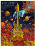 2019 Fender Telecaster PJ Bass - Parallel Universe Silkscreen Poster by Emek