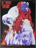 2023 Florence and the Machine - Cork Silkscreen Concert Poster by Ken Taylor