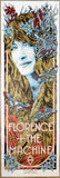 2023 Florence & the Machine - Melbourne Silkscreen Concert Poster by Rhys Cooper