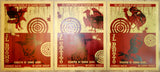 2011 "The Good The Bad and The Ugly" - Movie Poster Set of 3 by David O'Daniel