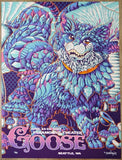 2023 Goose - Seattle I Silkscreen Concert Poster by Bioworkz