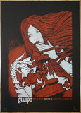 2008 Guapo - Supersonic Festival Silkscreen Concert Poster by Malleus