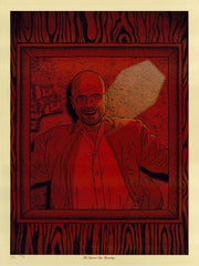 2012 The Decent Into Heisenberg - Breaking Bad Art Print by Todd Slater