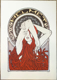 2009 Helmet - Milan Silkscreen Concert Poster by Malleus