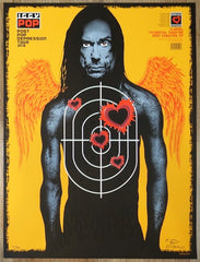 2016 Iggy Pop - Port Chester AE Silkscreen Concert Poster by Emek