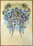 2007 Isis - East Coast Silkscreen Tour Poster by Aaron Horkey