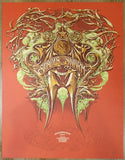 2007 Isis - West Coast Silkscreen Tour Poster by Aaron Horkey