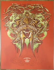 2007 Isis - West Coast Silkscreen Tour Poster by Aaron Horkey