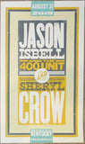 2019 Jason Isbell & Sheryl Crow - Beaver Dam Letterpress Concert Poster by Brad Vetter