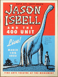 2023 Jason Isbell - Rapid City Silkscreen Concert Poster by Eric Hinkley