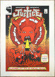 2007 Justice - Treviso Silkscreen Concert Poster by Malleus