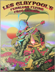 2023 Les Claypool FFFB - Port Chester Foil Variant Concert Poster by Pedro Correa