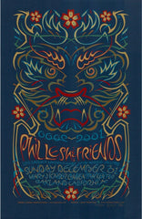 2000 Phil Lesh & Friends - Oakland NYE Concert Poster Gary Houston