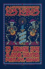 2009 Los Lobos - Portland Silkscreen Concert Poster by Gary Houston