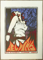 2006 The Melvins - London Silkscreen Concert Poster by Malleus