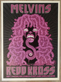 2019 The Melvins - Portland Silkscreen Concert Poster by Guy Burwell
