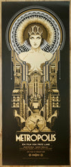 2013 "Metropolis" - Variant Silkscreen Movie Poster by Ken Taylor