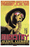 1996 Ministry w/ Jesus Lizard - Albuquerque Silkscreen Concert Poster by Emek