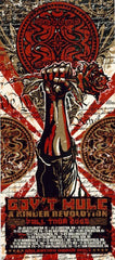 2008 Gov't Mule - Fall Tour Concert Poster by Jeff Wood & Johnny Thief