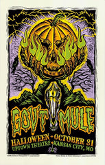 2006 Gov't Mule - Kansas City Silkscreen Concert Poster by Steve Johannsen
