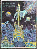2019 Fender Telecaster PJ Bass - Parallel Universe Foil Variant Poster by Emek