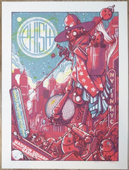 2016 Phish - NYC Silkscreen Concert Poster by Drew Millward