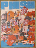 2025 Phish - NYC NYE Silkscreen Concert Poster by Maximo Tuja