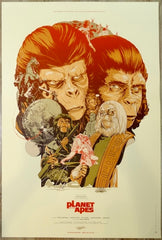 2012 "The Planet Of The Apes" - Movie Poster by Martin Ansin