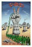 2002 P.O.D. - Youth of the Nation Tour Silkscreen Concert Poster by Emek