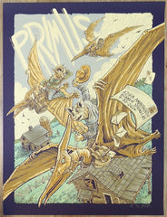 2024 Primus - Bonner Springs Silkscreen Concert Poster by Kyle Sauter