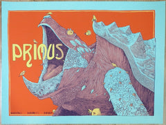 2024 Primus - Charleston Silkscreen Concert Poster by Dave Kloc