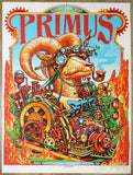 2024 Primus - Colorado Springs Silkscreen Concert Poster by Munk One