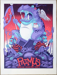 2025 Primus - Fairfax Silkscreen Concert Poster by Jim Mazza